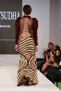 Dress by winner of the Emerging Designer contest, Prasgant Sudha  
